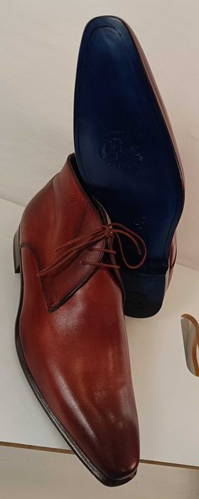 Ghete de lux 43 43.5 44 44.5 45 GREVE NOI lucrate manual piele natural