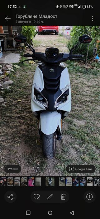 Peugeot Speedfight 4 50cc (4T) 2018 г. - Нов внос, Регистриран