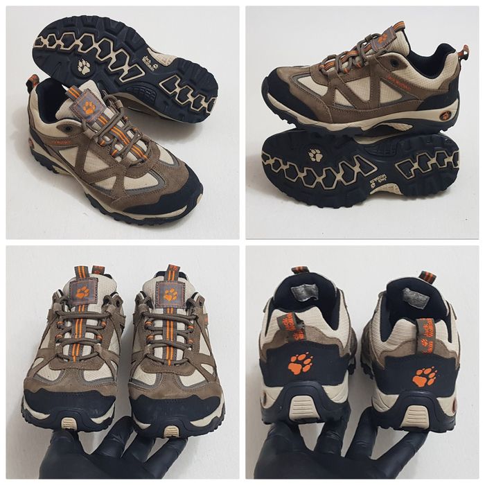 Ghete Jack Wolfskin piele, semighete munte, oraș, nr. 38 EU unisex