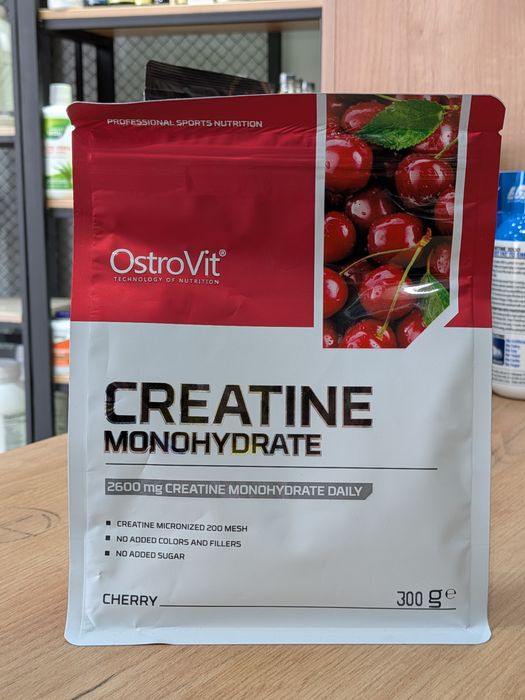 Креатин OstroVit Creatine Monohydrate 300g оригинал (4 вкуса)