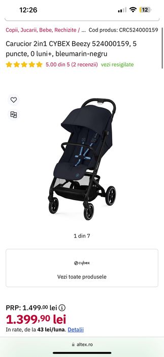 Căruț cybex beezy