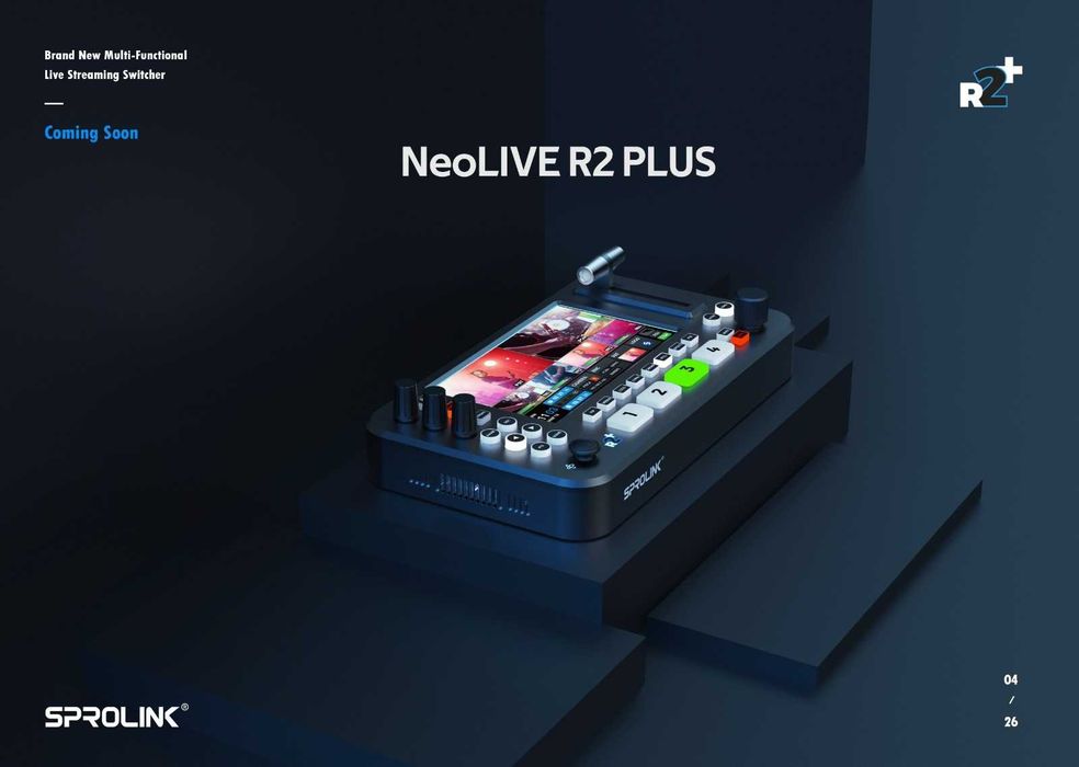 Видеомикшер SPROLINK NeoLIVE R2 Plus новый в упаковке