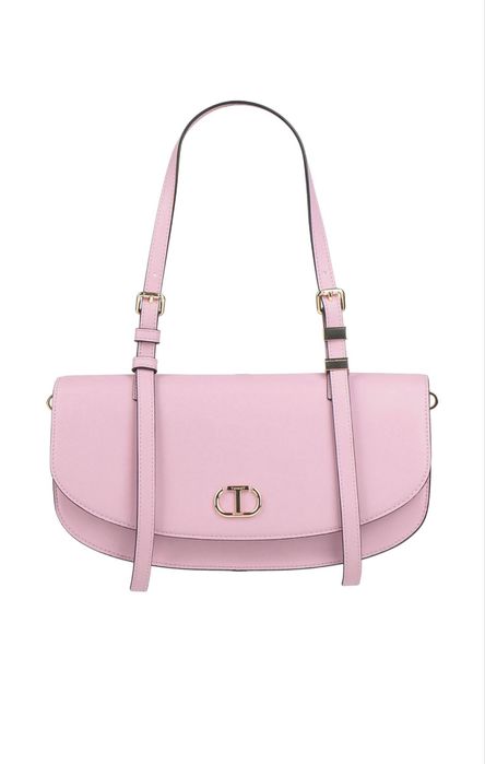 TWINSET Oval T-logo flap чанта