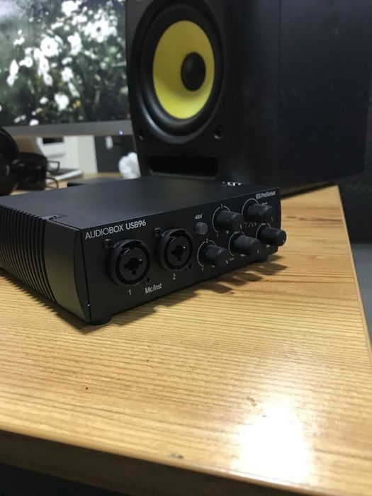 PreSonus AudioBox USB 96 – DEYARLI YANGI! (Professional Studio Sifat)