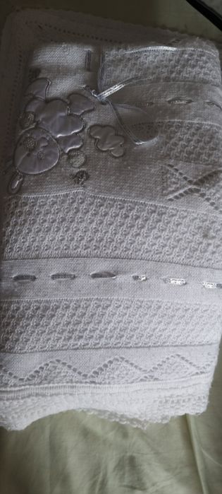 Бебешка плетена пелена-2 броя