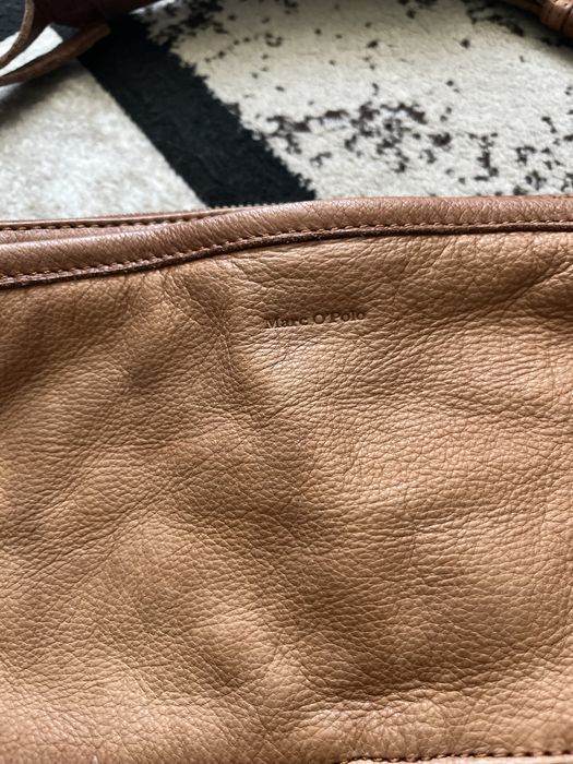 Marc O’Polo кожена дамска чанта