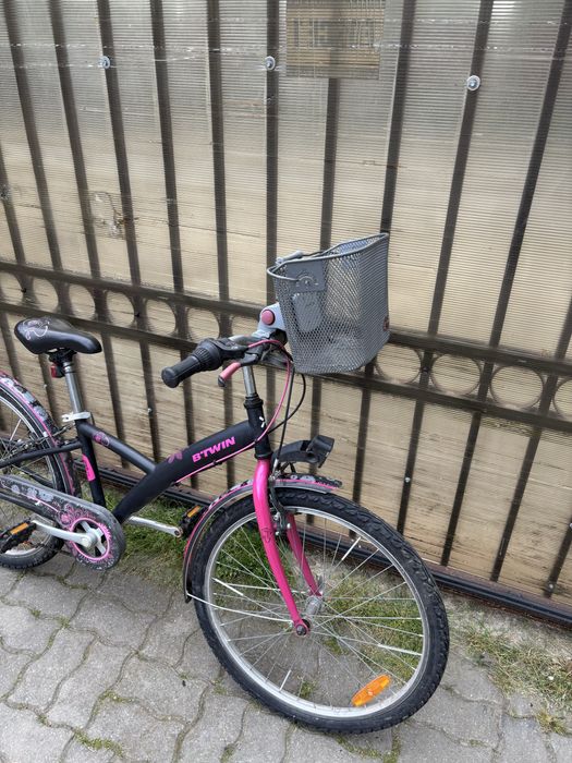Bicicleta copii roz negru
