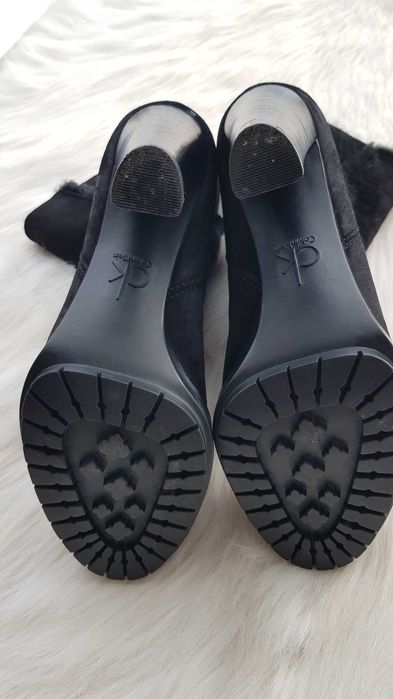 Дамски ботуши Calvin Klein агнешка кожа №40- НОВИ