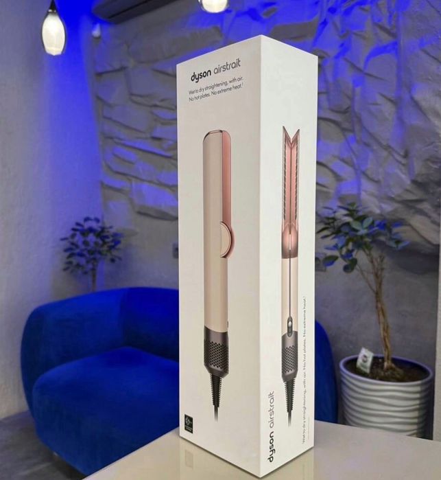 Продам новая модель Dyson цвет Sakura Cherry Сакура Утюжок Фен 2в1