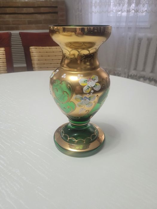 Продаётся ваза и фужеры Богема, Чехия