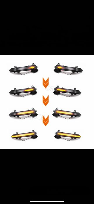 BMW F30,F31 Динамични Бягащи мигачи