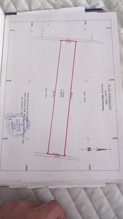 Vând teren extravilan 5535 mp în Beliș, Cluj