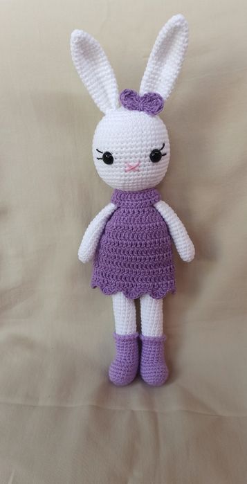 Плетени играчки - зайчета