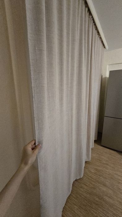 Продам шторы льняные