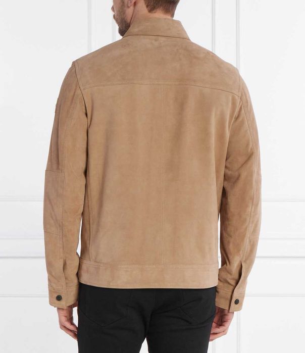 BOSS мужская куртка из нубука РАЗМЕР 52