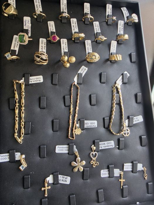 Bijuterii aur 14 k cu garanție