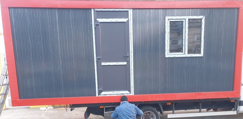 Vand container Modular Birou Vestiar Magazin Vitrina Fast-food