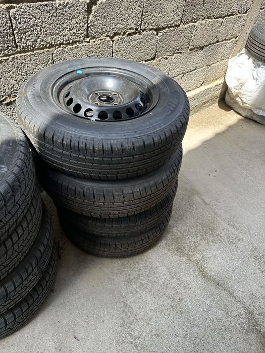 Балон диска с шинами  кобальт
