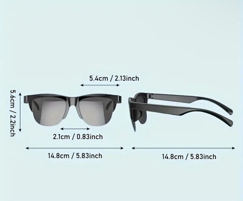 Ochelari de soare smart, bluetooth
