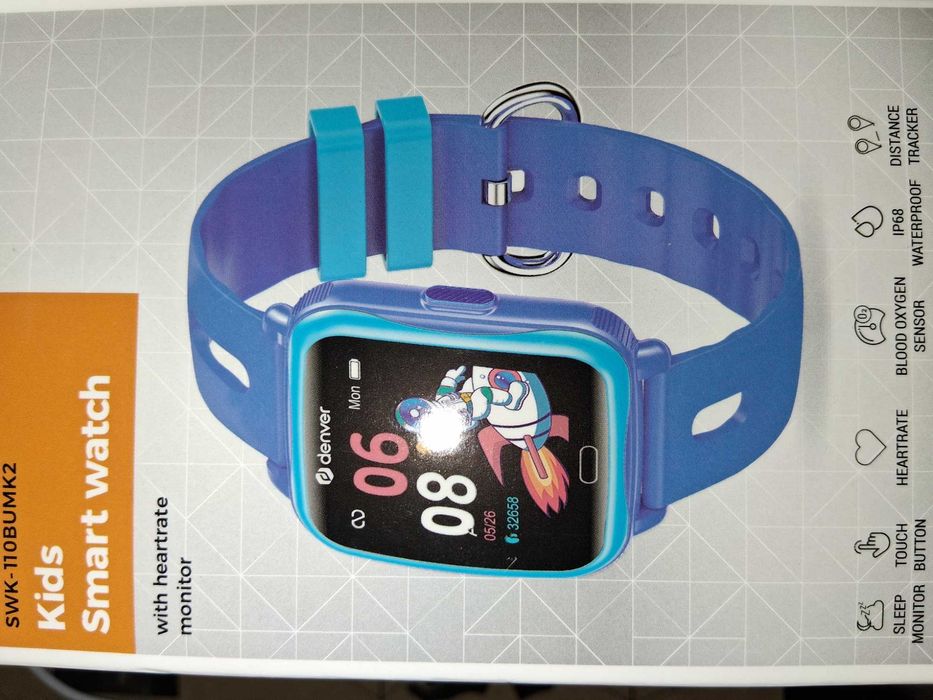 Детски смарт часовник SWK-110BUMK2 BLUE