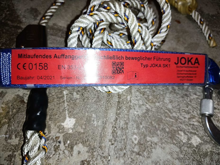 Сбруя ERGO Click (EN 361) и 2бр. Въжета комплект Joka SK 1