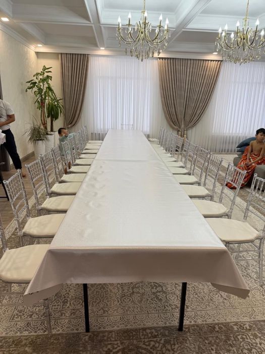 Аренда столов стульев