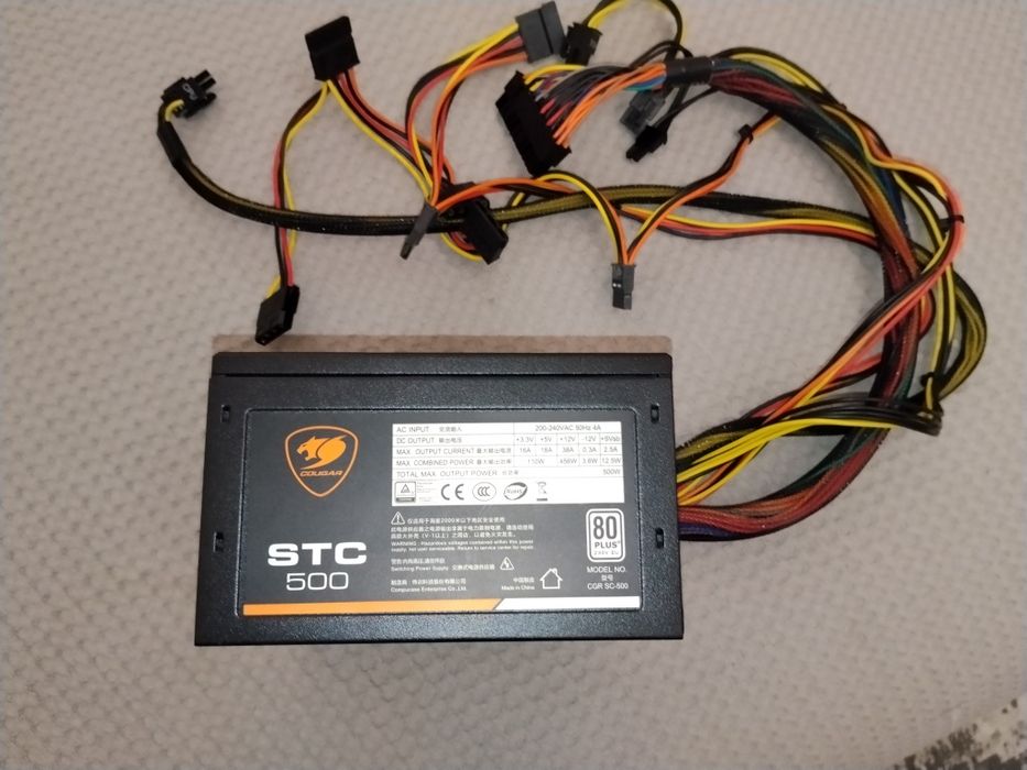 Блок питания Cougar STC 500W (80 Plus)