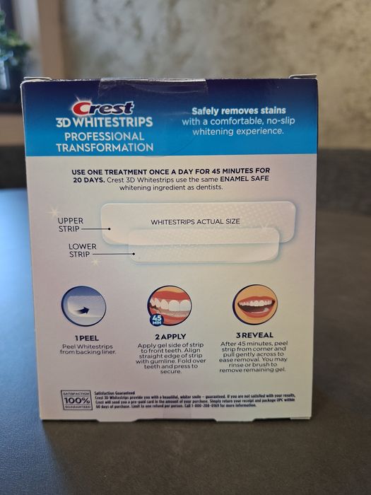 Benzi albire Crest 3D professional