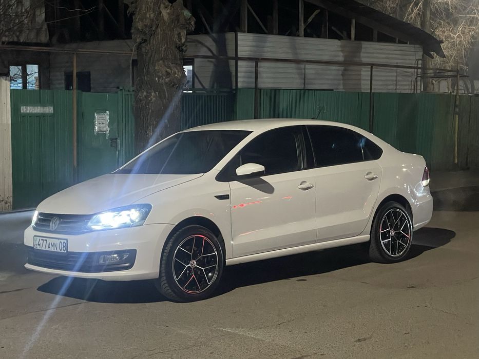 Диски 17 5/100 на поло рапид ОБМЕН