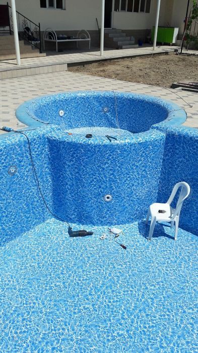 Работа по бассейнам.