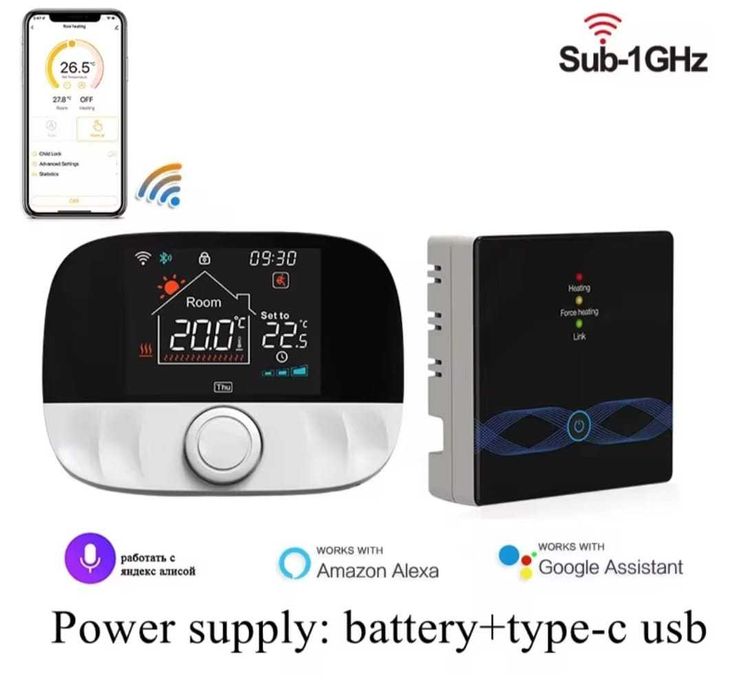 termostat centrala termica Smart wi-fi