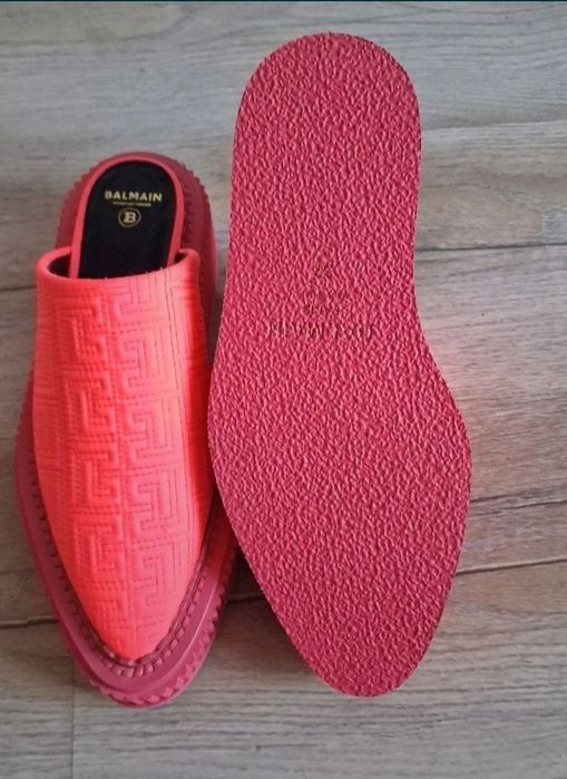 Balmain clogs 37 Noi + factura
