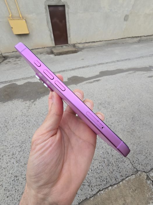 Iphone 16 pink 100% ёмкость 128gb