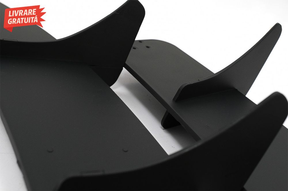 Extensie Difuzor Bara Spate VW Golf VI 6 R20 (2008-2013) Negru