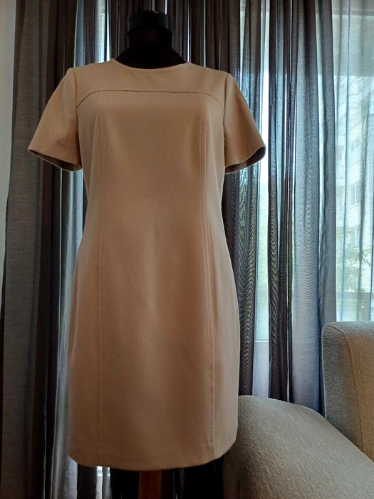 Max Mara рокля от вълна и ангора, р. IT 44