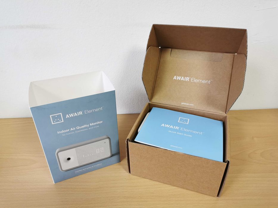 Awair Element уред за измерване на качеството на въздуха у дома