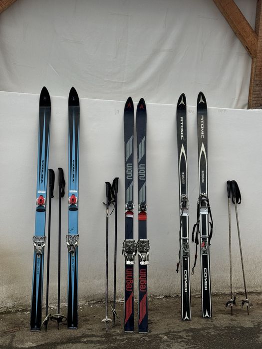 Schiurii: volkl,reghin ruben, atomic