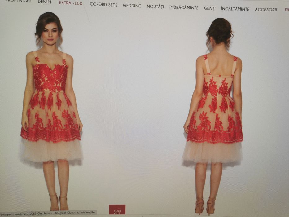 Rochie noua ocazie Nissa 46 bust 50