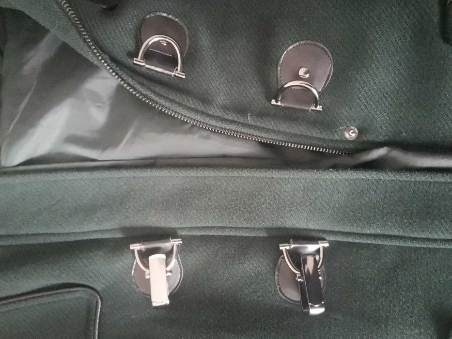 Vand palton primavara/toamna Orsay, verde inchis, marimea 40, 150 lei