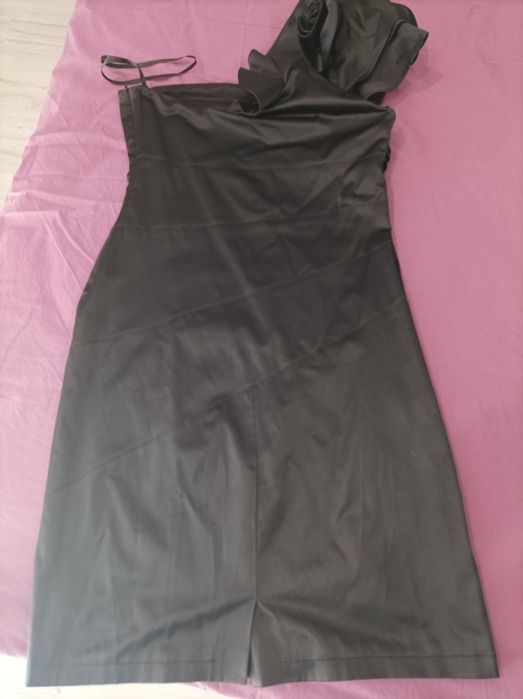 Рокля официална сатенирана