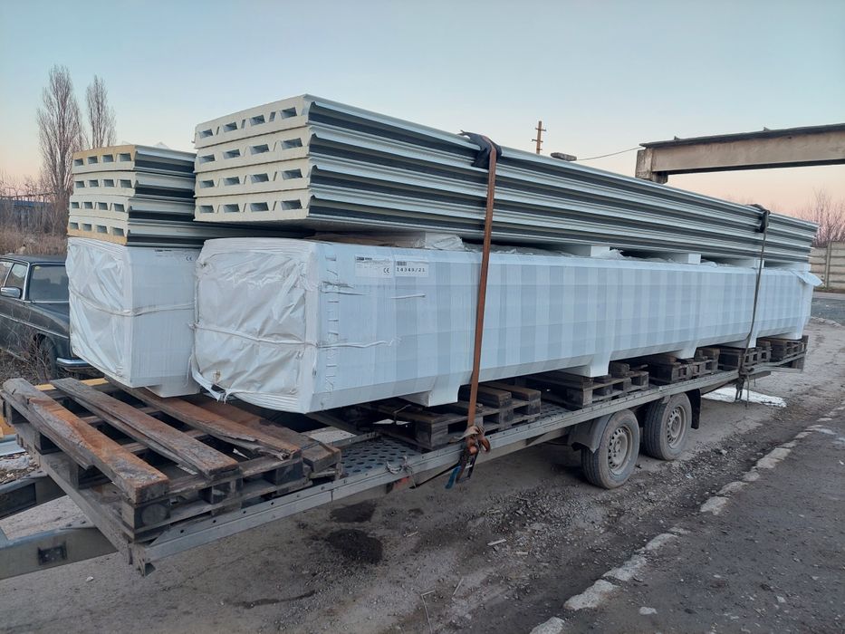 Panouri sandwich 70.30 lei perete metru pătrat plus tva!!policarbonat