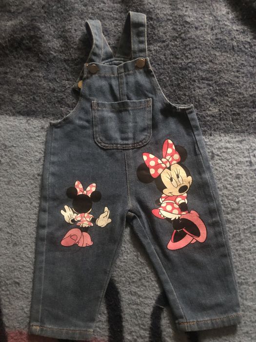 Salopeta din blugi pentru 9-12 luni