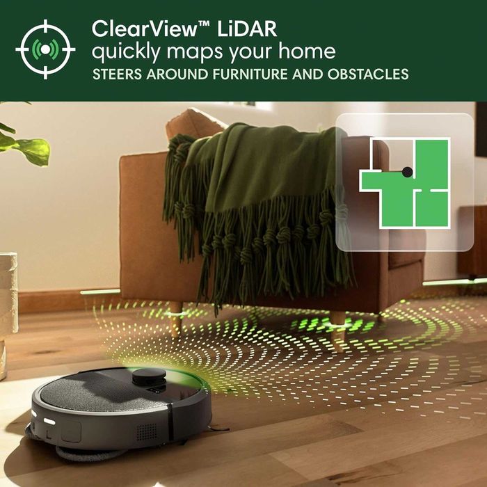 Прахосмукачка робот iRobot Roomba Plus 405, Combo+AutoWash