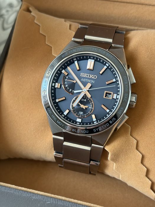 Seiko Astron NEXTER SBXY053 JDM Titanium 42,7 Radio Wave