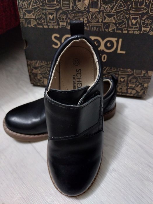 Туфли школьные для мальчика/ ботинки