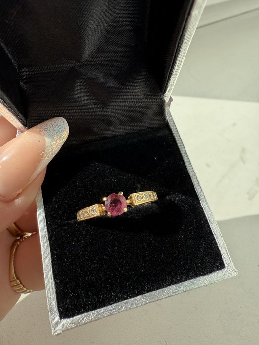 Кольцо золото 750