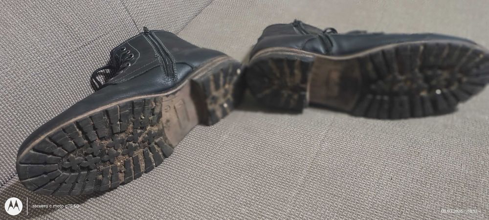 Мъжки Боти естествена кожа - цената се коментира.