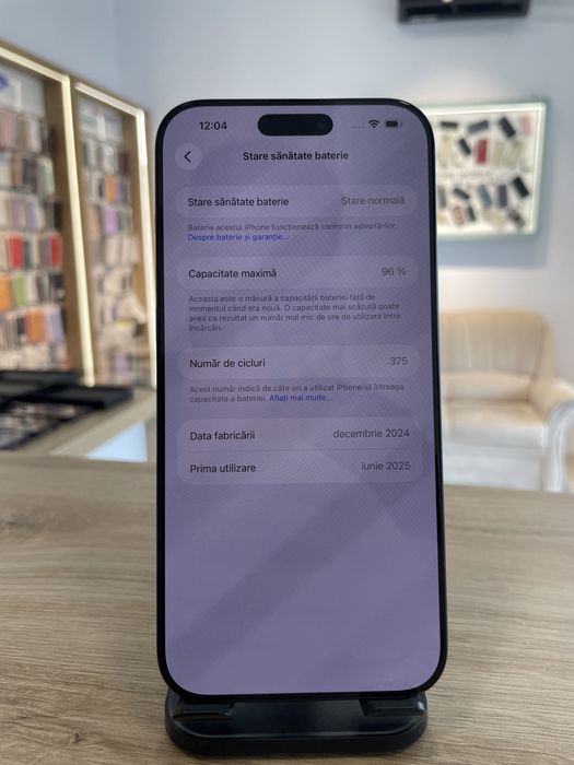 iPhone 16 ProMax 256gb,96% |•| G Store Mobile