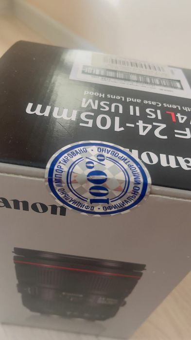 Canon 24-105 f4 новый