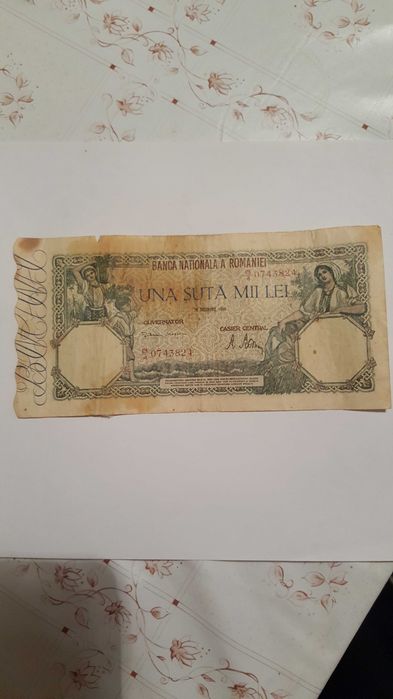 Bancnote romanesti din anii 1941-1946. Toate la 3300